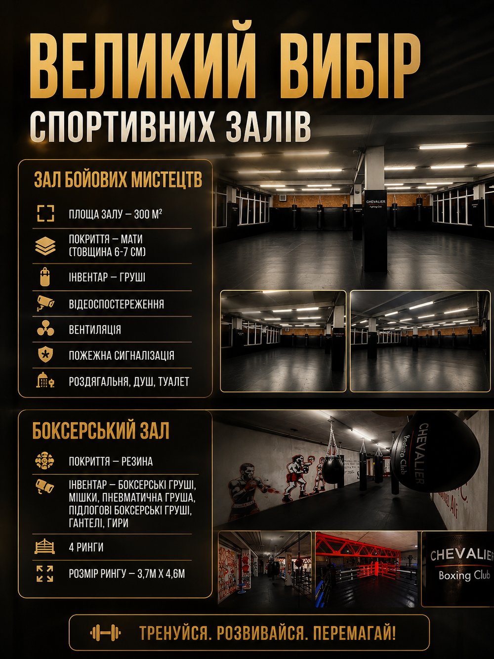 Спортивні зали
